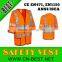100% polyester long sleeve reflective safety vest