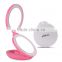 protable foldable magnifying cosmetic mirror with led light
