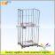 Hot sale fashion store detachable metal wire floor rack display for newspaper
