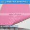 CARLIKE Hot Sale 1.52x30M Pink Car Sticker 4D Carbon Fiber Vinyl Film