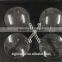 Acrylic magnifying glasses,diameter 90mm double convex optical lens
