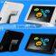 Multi-function Magnetic or Hang Out Led Video Badge/ Advertising Name Tag With Metal And Plastic Housing/3 Inch Name Badge