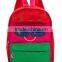 Professional glass printing colored backpack china factory