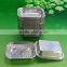 retangle aluminium foil box food container bulk production