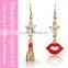Red Vintage Lace Necklace fashion jewelry made in china wholesale