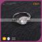 R63477K01 Best selling silver plated big diamond ring designs custom design four finger engraved ring