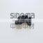 CNC machine silicon nitride bushing, Si3N4 bushing, small ceramic pins