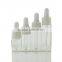 6ml Clear Portable Refillable Pharmacy Glass Bottles With Glass Droppers