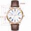 2016 20 mm Black Genuine Leather Stainless Steel Case Mens Wrist Watch Brands