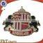 promotional custom made soft enamel metal badge