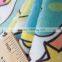 Custom Made Sublimated Colors Faleless Good Water Absorption Face Towel
