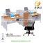 Comfortable wooden type dividers office standing desk