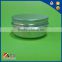 250ml Sliver color Round Aluminum cosmetic jar