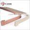 Hot sale electrophoresis aluminum curved curtain rail