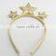 Glitter star hair clasp for girls hair decoration headwear hair hoop