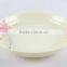 High quality fruit plate new bone china wholesale ceramic plates