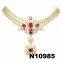 fashion ladies gold chunky chain necklace