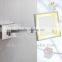 wall-mounted mirror 8.5" led elastic handle mirror                        
                                                Quality Choice
