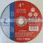 4 inch reinforced abrasive cutting disc, saw blade, cut off wheel use for metal stainless steel inox ss