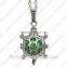 FN3201 Angel sound ball for baby shower jewelry gift, tortoise shape cage necklace