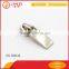 Hign quality silver metal zipper/ custom design zipper puller/ zipper slider