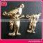 High quality metal animal shaped badge