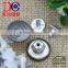 Antique silver jeans button metal jeans button for jackets