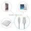MFi certified c48 connector fabric braided Alumimun shell seamless usb charger cable