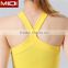 Four Way Stretch Activewear Seamless Women Sexy Sports Yoga Tank Top With V-Neck