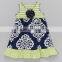 2016 newly made floral dress yiwu koya spring & summer new style cute hand made baby girl dress