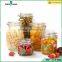 hermetic food glass jar 450ml jam storage bottle with sealing lid