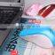 silent mute wireless mouse dual-mode mouse 2000DPI wireless gaming mouse free shipping