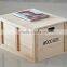 cheap simple wood natural book box