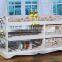 Modern factory direct wooden changing shoes bench cabinet