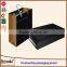 Factory leather casual shoe packaging box/custom leather shoe box