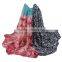 Hot Sale High Quality Floral Printed Warm Women's Pashmina Scarves For Dyeing