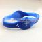 custom design silicone energy wristband