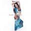 Wuchieal Printed Cloth Belly Dance Clothing for Summer