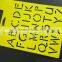 plastic stencil sets for children painting