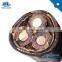 Cable 3C, 185mm Copper Conductor XLPE Insulated Non Armoured Layer PVC Sheath 11 KV CU/XLPE/PVC 3*185mm Power cable