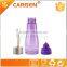 Travel 650ml plastic lemon juicer water bottle