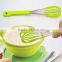 2016 New TPR Handle Popular Silicone Egg Whisk