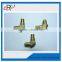 Brass knurled nut heat ultrasonic inserts straight hole series