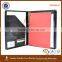 4 ring binder folder with notepad holder and card sleeve