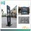 Metal ajustable display stand/rack foy tiles for showroom HSX-129
