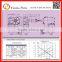wiper motor ZD1233B-ZD2233B outline and specification for bus and truck