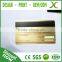 304 Stainless Steel Metal mirror card/ Metal Gold Card for Club Membership/ Brush Golden Metal business card