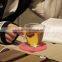 New product mini mat coffee cup warmer coaster