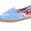China Factory Price Rope Jute Sole Espadrille for Women, Cheap Fashion Women Espadrilles , Fashion Canvas Espadrilles Shoes