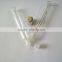 China packaging manufacturer empty 10ml Roll On Clear Glass Bottles Refillable Perfume bottle